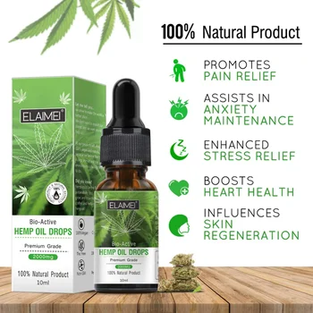 

Hemp Seed Oil Relieve Pain Improve Sleeping Promote Blood Circulation Hemp Seed Massage Oil Health Body Care W5