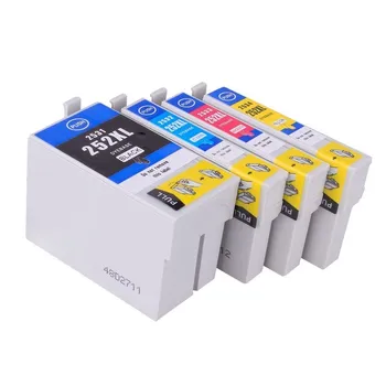 

252XL 252 27XL T2711 ink Cartridge compatible for WF3620 WF3640 WF7610 WF7620 Printer full ink with chip