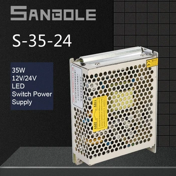 

S-35-12 Switch Power Supply LED Light Box Display Mechanics High Quality Automation 35W Switching Mode 24V1.5A