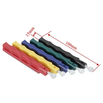 

New Knife Sharpener Deluxe 5 Whetstones Set Sharpening System Grindstone 5 Stones Extra Coarse Sharpener Kit Kitchen Tool