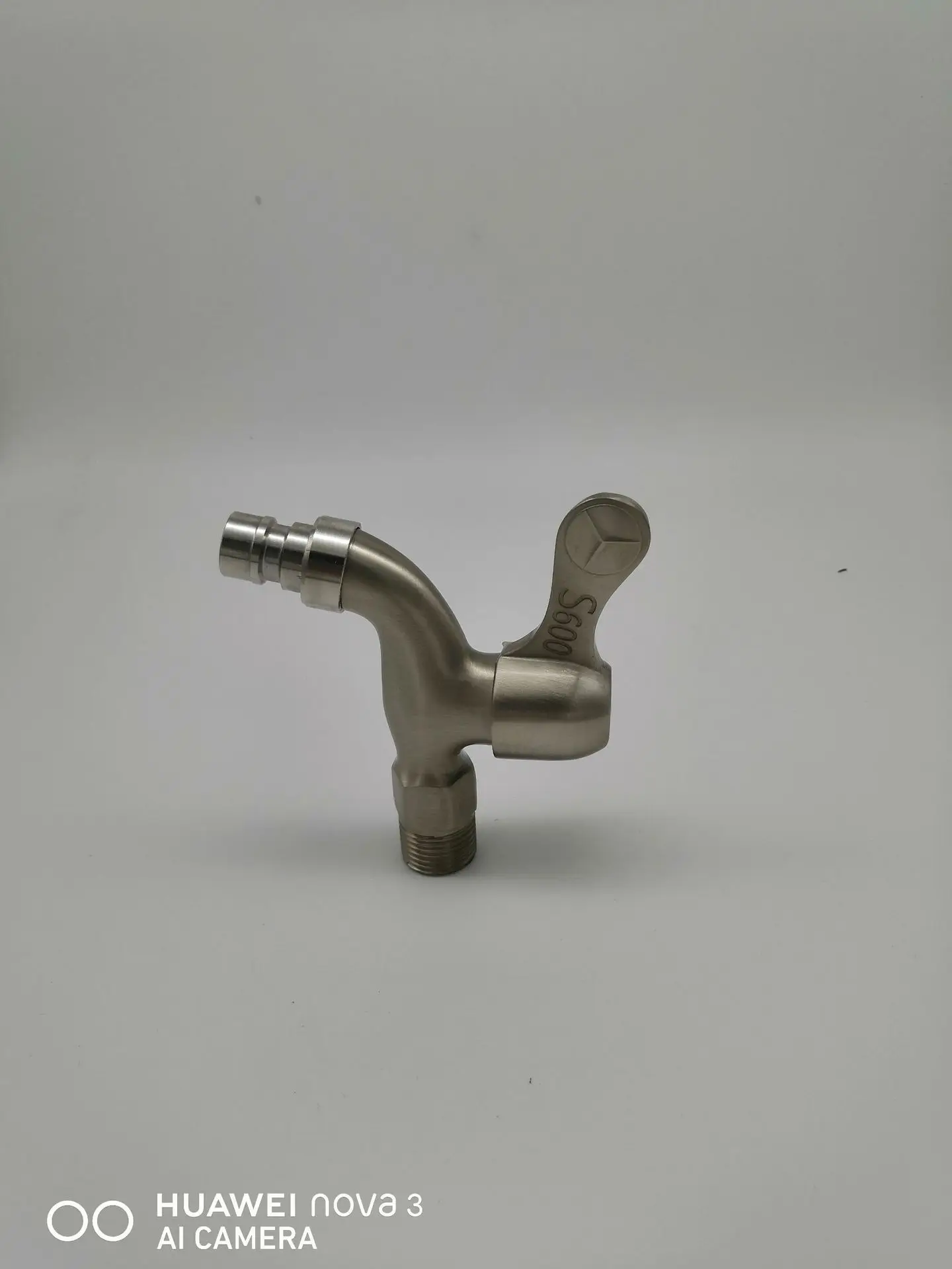 

Hardware Wholesale Zinc Alloy Wire Drawing 4 Points Quick Opening Washing Machine Only Faucet Mop Pool Switch Leading Wall-in