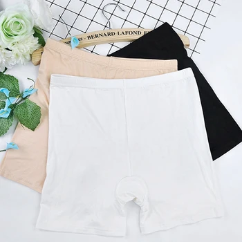 

Korean Modal Mid-waist Leggings Hip Elastic Thin Safety Pants