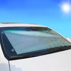 1 шт. Серебряный Автомобильный Автоматический перемотка солнцезащитный козырек занавески для автомобиля боковое окно блок солнцезащитный