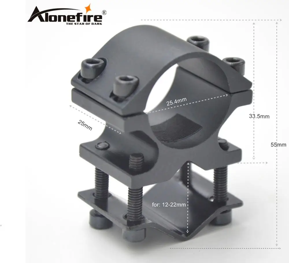 Универсальный крепежный адаптер AloneFire K186 для оптического прицела 1 дюйм шт.|adapter