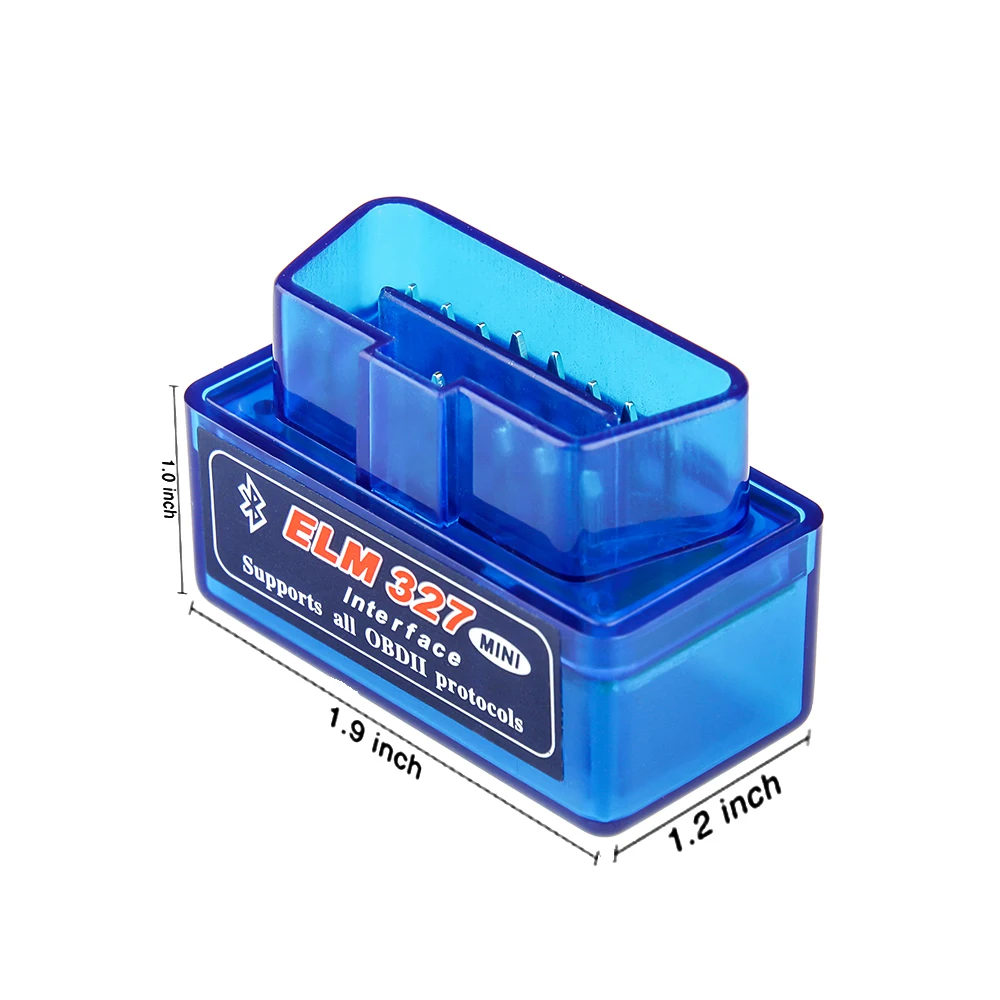 Automotivo Mini ELM327 Автомобильный Bluetooth интерфейс V2.1 OBD2 II сканер автоматический
