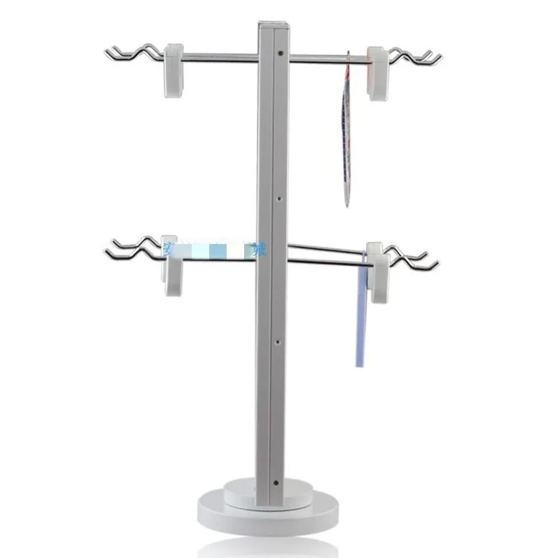 500 Pcs/Pack Retail Shop WallHook Merchandise Security Display Stop Lock With Pore Size 6mm Color White Material ABS And Steel |