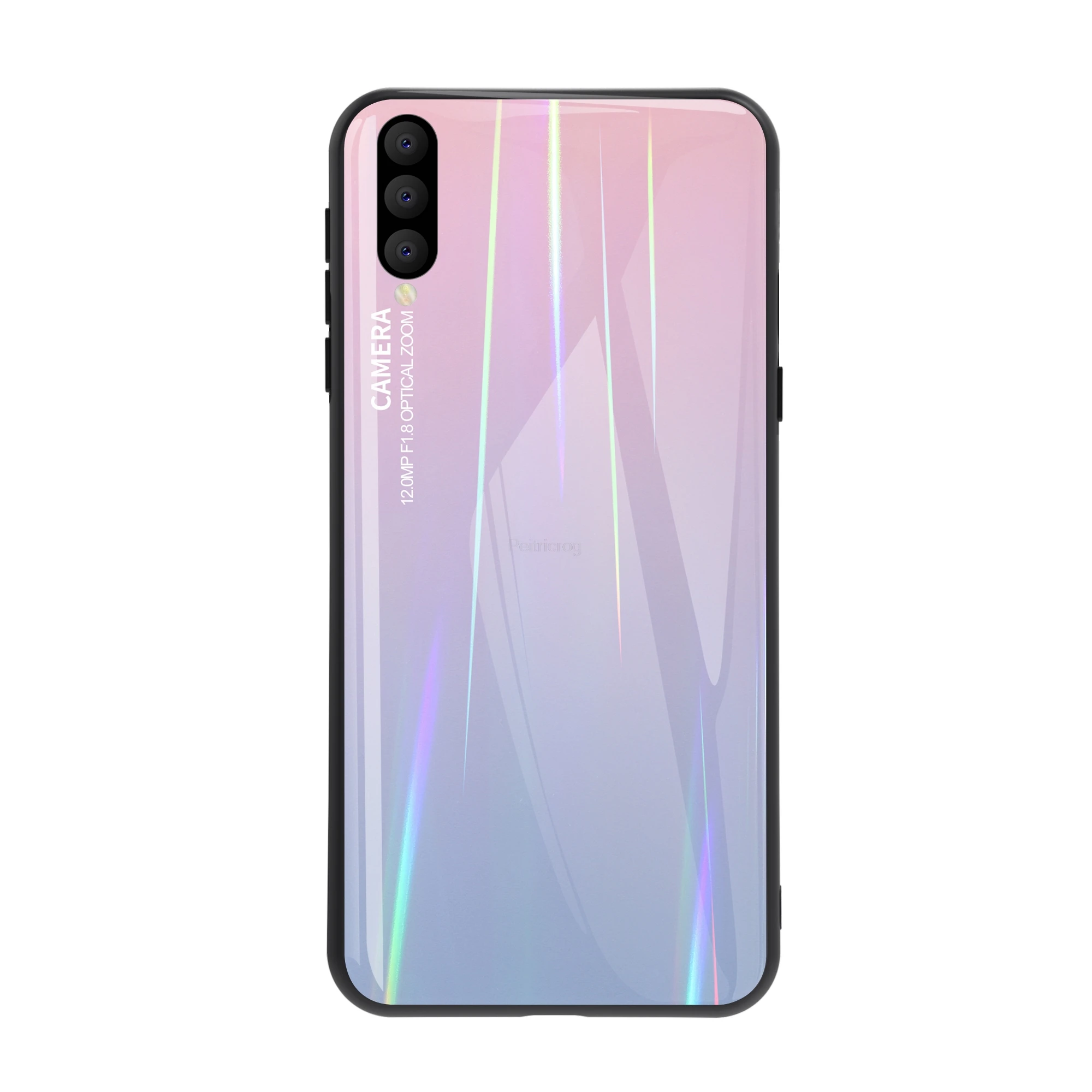 Aurora лазерный градиентный чехол из закаленного стекла для телефона для Xiaomi mi 9 SE 9SE чехол для Red mi Note 8 7 Pro Note8 Note7 противоударный чехол