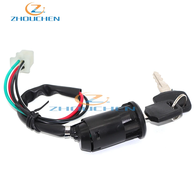 Выкл/вкл 2 шестерни 4 провода ключ переключатель для Китая 49cc 50cc 110cc 150cc Taotao Jinling