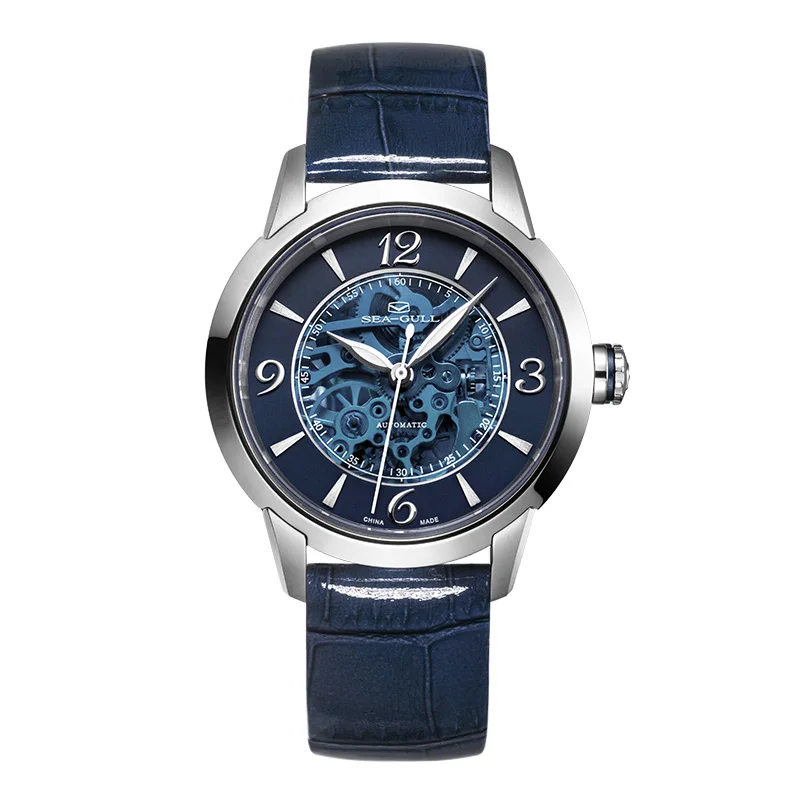 Часы gull 819371100 LK с отображением даты и мощности автоматические механические