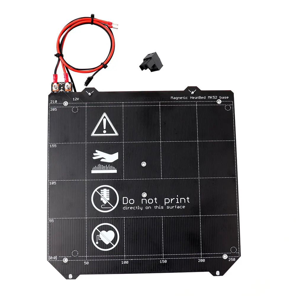 Prusa i3 mk2 mk2s модернизированная mk2.5 печатная плата Подогреваемая кровать 12 В с