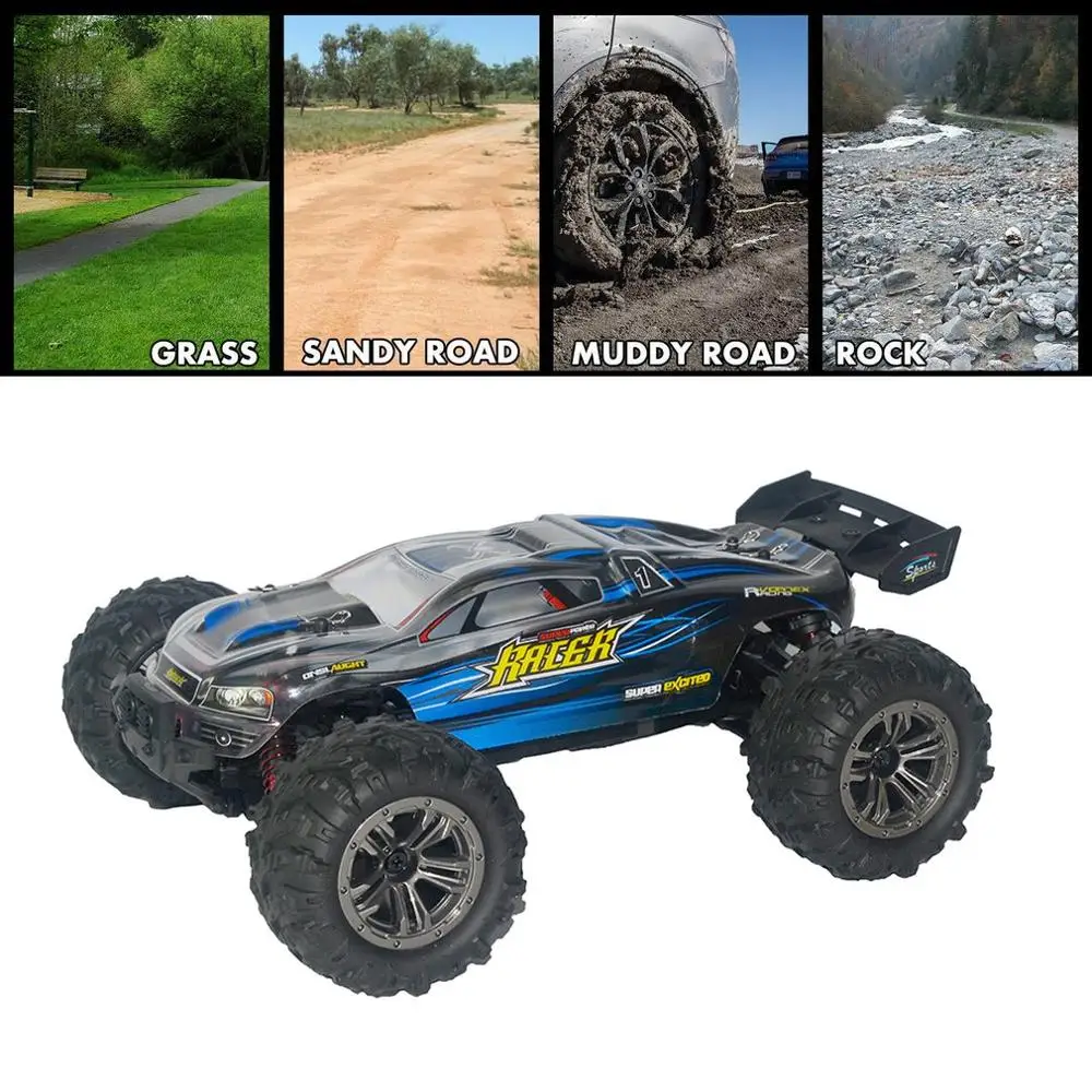 9136 1:16 RC автомобиль игрушка 4WD матовый мотор Вождение пустыня грузовик привод Bigfoot пульт дистанционного управления модель автомобиля внедорожник игрушка детский подарок