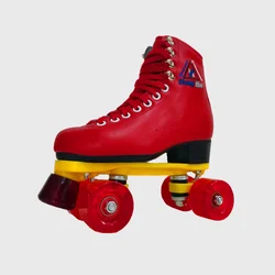 Lighted Tide Street Skate Shoes Tyre Waterproof Personalized Unisex Professional Double Row  Rollers Patins 4Roues Skates KC50LH