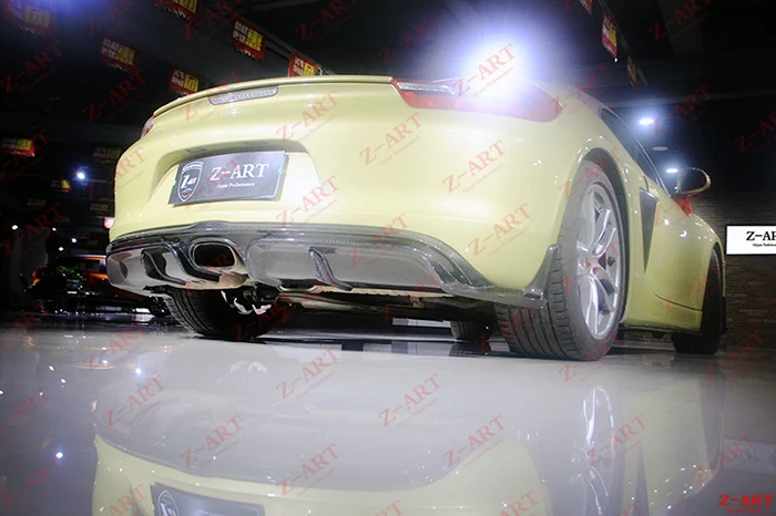 2012- Z-ART для Porsche 981 комплект из углеродного волокна для Porsche Boxster aerokit из углеродного волокна для 981 Boxster комплект для модификации кузова