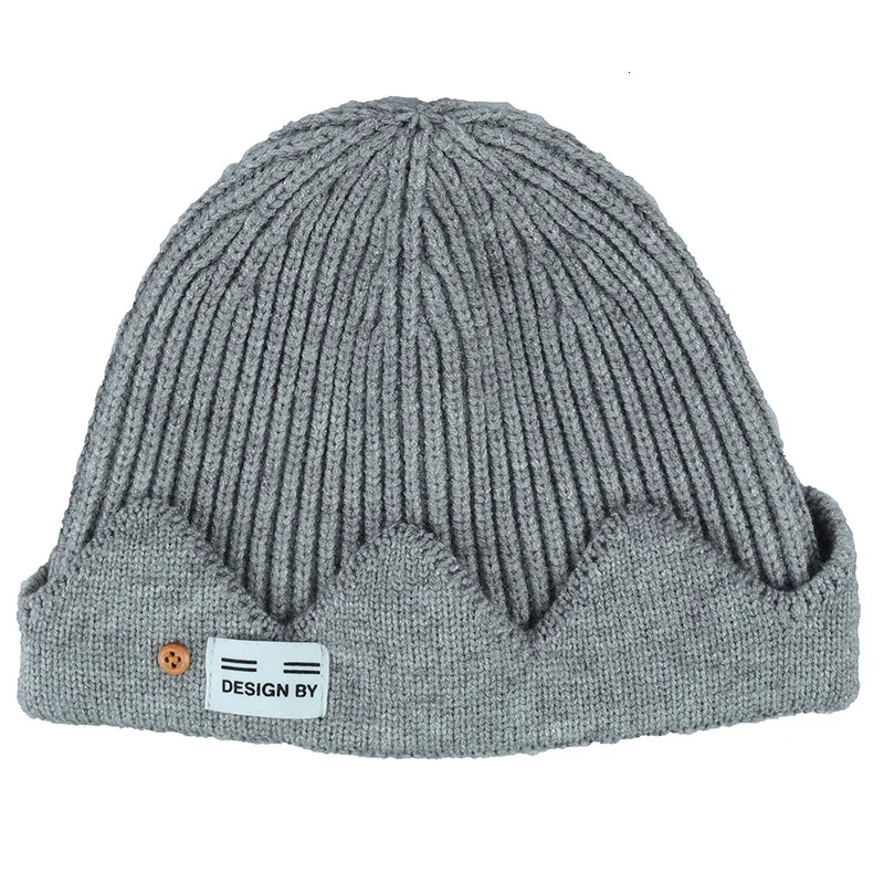 Дикая личность шерстяная шляпа женщина Skullcap Красивая драма мужской основной непрерывной системы школы ветер корона вязание шляпа