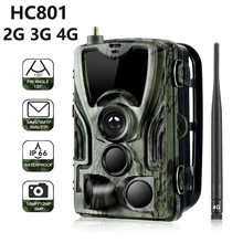 HC801 2G 3g 4G MMS/SMS/Email охотничья камера 16MP 1080P камера ночного видения 0,3 s триггер беспроводная камера наблюдения