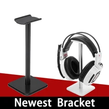 High Quality Gaming Headphone Stand Earphone Aluminum Removable TPU Holder Professional Display Rack Headset Hanger Bracket ABS