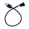 3pin Or 4pin Fan To Usb Adapter Cables 3/4 Pin Computer Pc Fan Power Cable Connector Adapter 5v 30cm Connect ► Photo 2/6