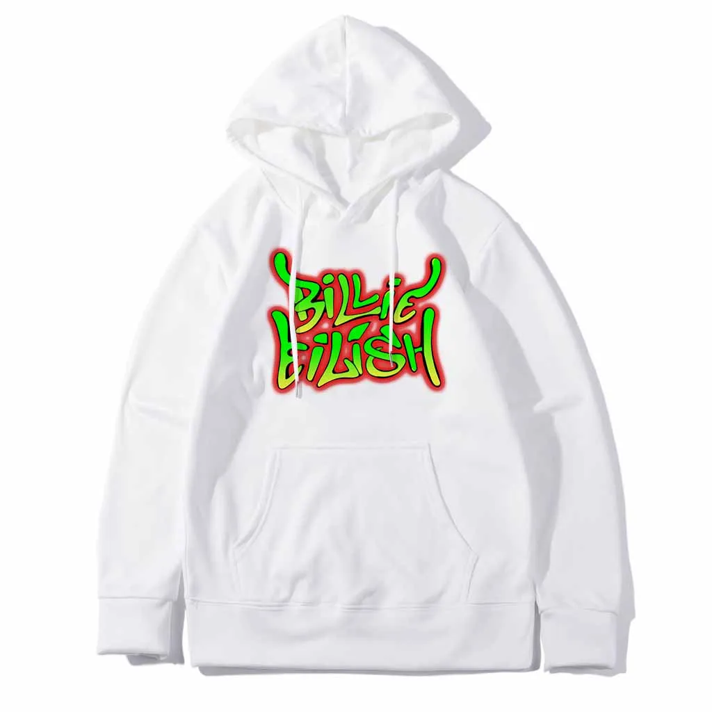 Billie Eilish Толстовка Зимние теплые уличная одежда в стиле хип-хоп летняя рубашка кофты одежда для пребывания на открытом воздухе для мужчин и женщин, Billy Idol