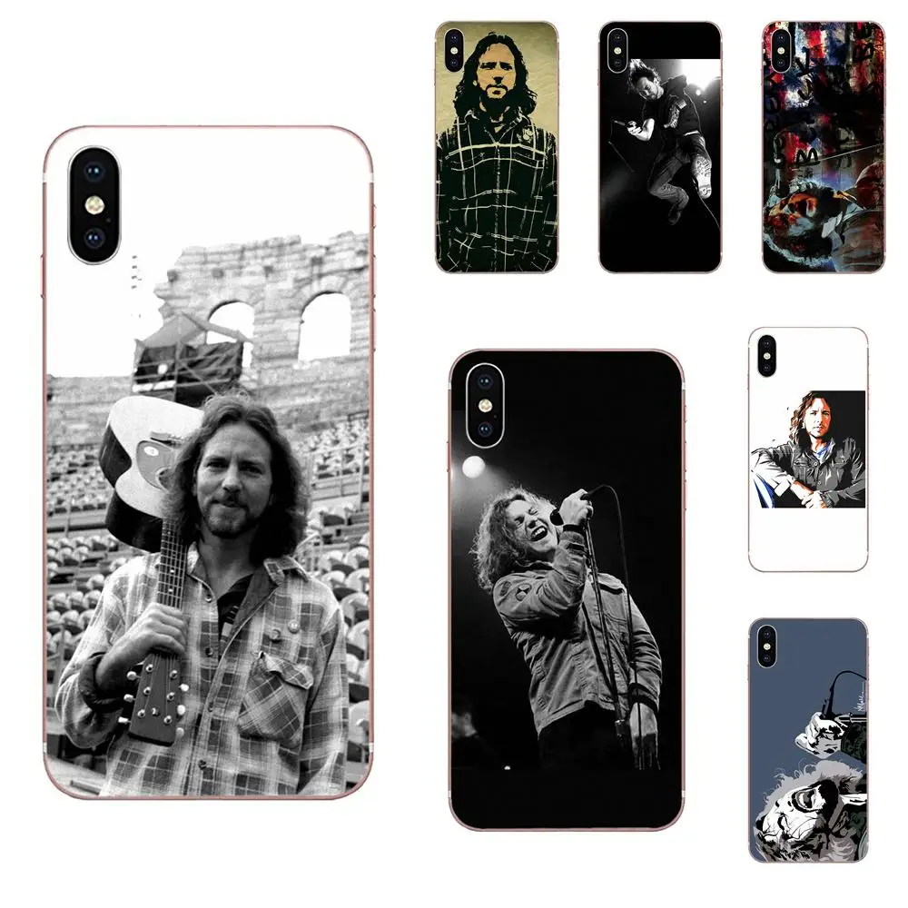 

Eddie Vedder For Samsung Galaxy Note 5 8 9 S3 S4 S5 S6 S7 S8 S9 S10 5G mini Edge Plus Lite On Sale Luxury Phone Accessories Case