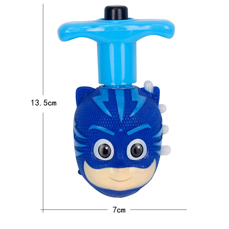 PJ Маски светодиодный светильник музыка гироскопа Juguete Catboy Owlette Gekko фигурки Хэллоуин Pj маска Аниме подарок на день рождения игрушки для детей 7D08
