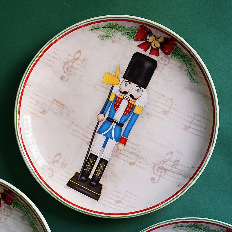 nutcracker salad plates