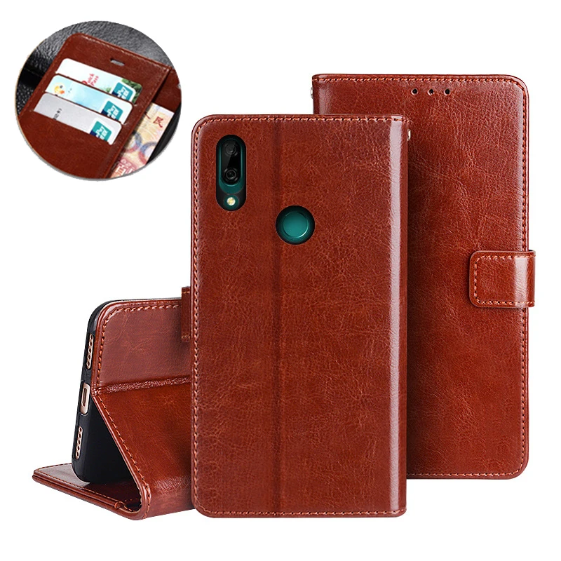 

Чехол Fundas для Huawei P Smart 2019 POT-LX1, кожаный флип-чехол для Huawei P Smart 2019, чехол для Huawei P Smart 2019, POT-AL00, чехол