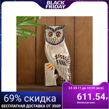 

Panel "owl on a tree" tree 13,5x1.5x33 cm 4575525