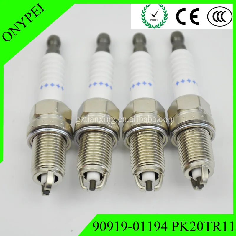 Бесплатная доставка 90919-01194 PK20TR11 обычная свеча зажигания для Toyota Avalon Camry Sienna Lexus ES300