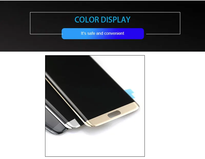 Супер Amoled для samsung Galaxy s7 edge G935 G935F ЖК-дисплей сенсорный экран дигитайзер сборка+ инструменты ЖК-экран