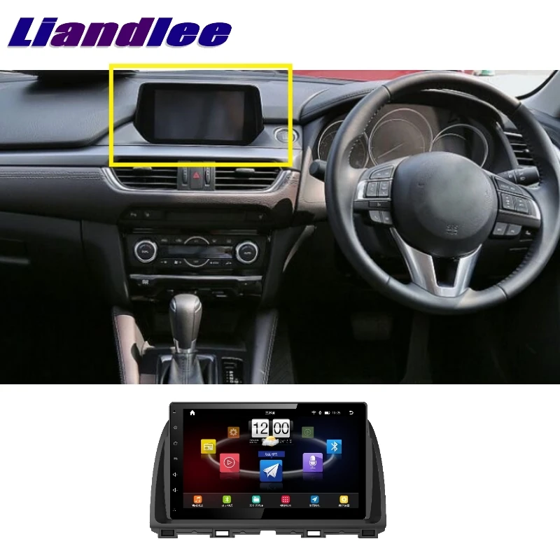 Для Mazda 6 CX-5 Atenza GJ1 2012~ LiisLee автомобильный мультимедиа, ТВ DVD gps аудио Hi-Fi Радио Стерео стиль навигация NAVI