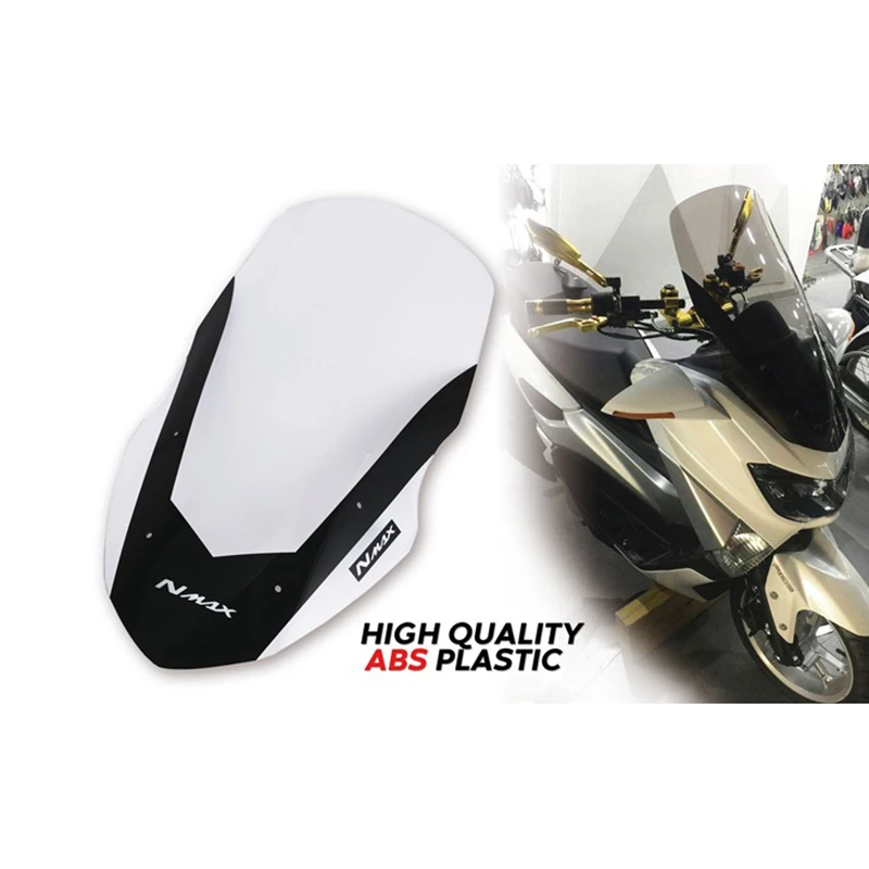 Мотоцикл лобовое стекло Длинные для Yamaha Nmax155 Nmax125 Nmax 125 155