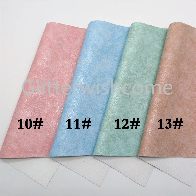 Glitterwishcome 21X29 см A4 размер винил для бантов блестящая искусственная ткань, синтетическая кожа искусственная кожа листы для бантов, GM543A