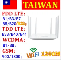 DongZhenHua LT260 1200 mb/s 4g LTE Router dwuczęstotliwościowy Modem 2.4Ghz i 5.8Ghz 4G Router wi-fi z gniazdo karty SIM 5G mobilny Hotspot 5