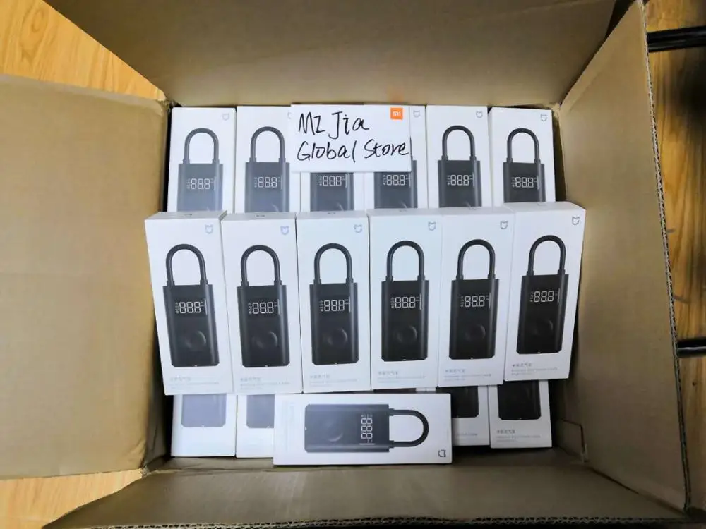 Электрический воздушный насос Xiaomi Mijia перезаряжаемый надувной 150PSI умный