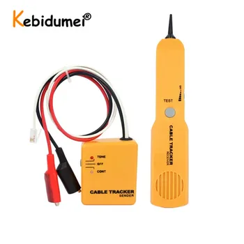 

Kebidumei Handheld RJ11 Telephone Cable Tracker Phone Wire DetectorRJ45 Line Tester Portable Tool Kit Tracer Receiver