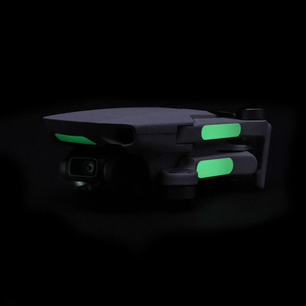 2 шт./компл. светящиеся наклейки для Mavic Mini Night Flight Светящиеся Декоративные DJI Drone