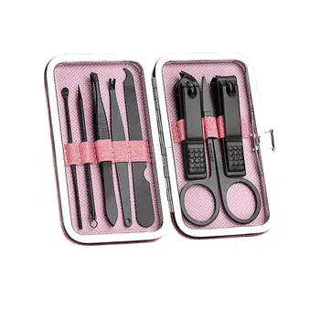 

Stainless Steel Nail Clippers Pedicure Scissor Tweezer Manicure Set Kit Manicure Set Nails Art Tool Accessories