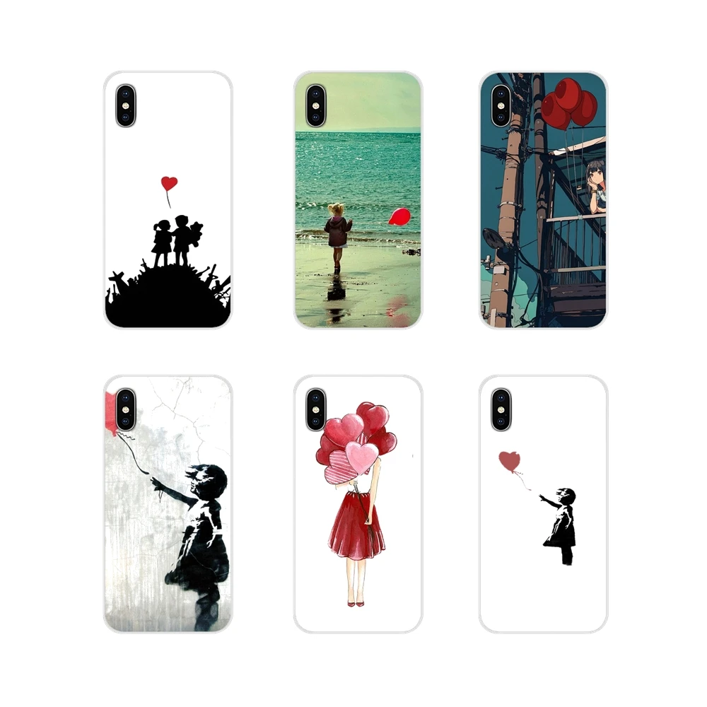 Phone Shell Case For Oneplus 3T 5T 6T Nokia 2 3 5 6 8 9 230 3310 2.1 3.1 5.1 7 Plus 2017 2018 Banksy red Balloon Girl protective | Чехлы для
