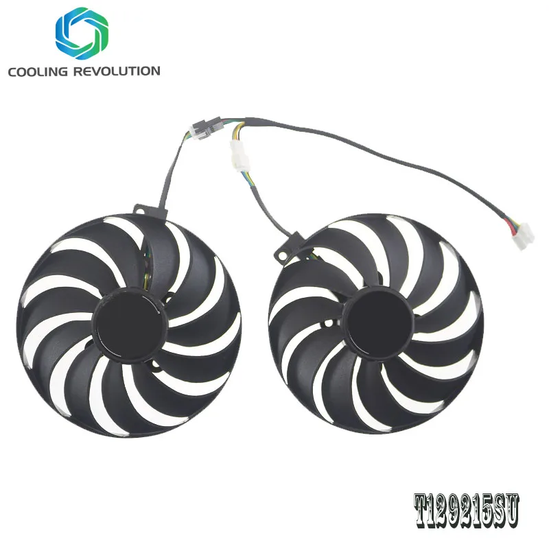 95Mm T129215Su Fan Ventola Grafica A 4Pin Per Asus Rog Strix Gtx 1660S Super Gtx 1650 Super Gtx1650 Super Gtx1660S Super