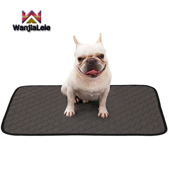 

Washable Pet Dog Diaper Mat Urine Absorbent Environment Protect Cushion Reusable Puppy Training Pad Portable Dogs Car Seat Cover