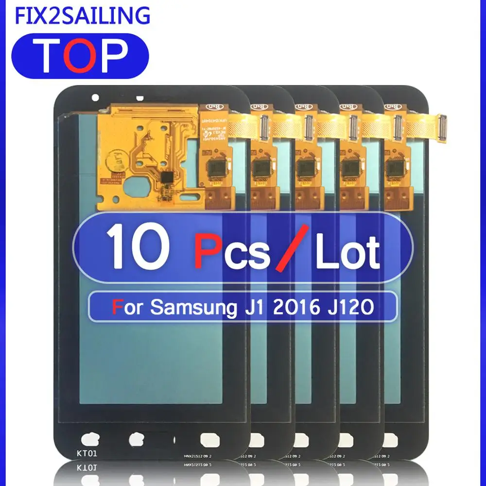 Lcd s J120 для samsung Galaxy J120F J120M J120H J120 Super AMOLED lcd дисплей протестированный рабочий сенсорный экран в сборе