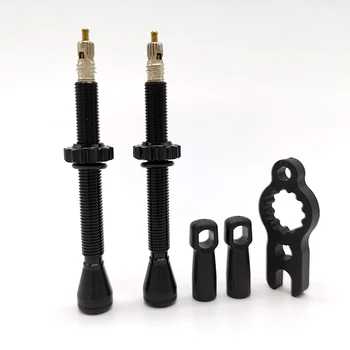 

Fouriers LAM-NZ-TUS LAM-NZ-AMTUS LAMINAR Bike Tubeless Valve Stem Extender Adapter Fit Presta Schrader Extension 40mm 60mm