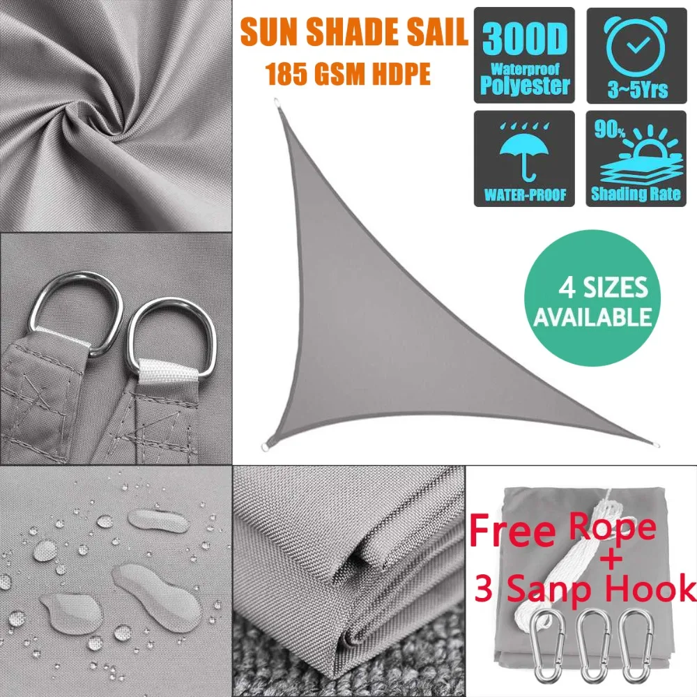 Shade Sail Right Gray