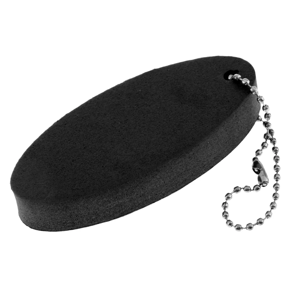Oval Shaped EVA Foam Floating Key Ring Beads Boat Keychain