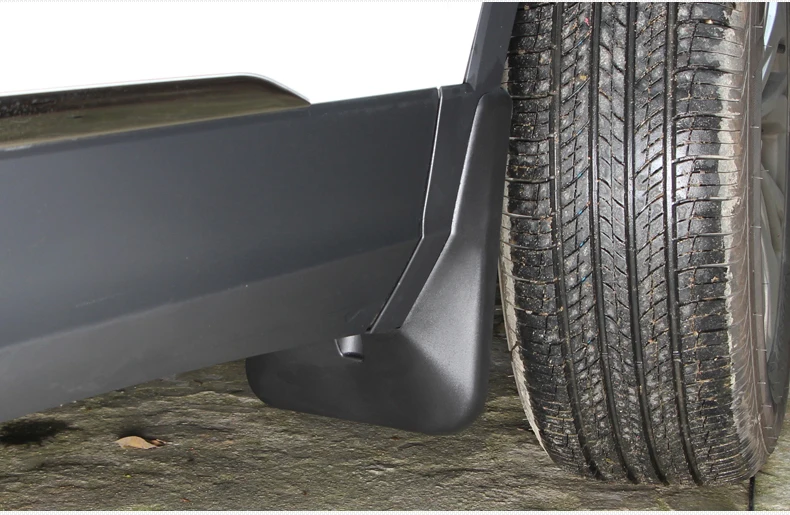 For Tiguan Second Generation 4pcs Car Fender Flares Front Rear Splash Guards Mud Flaps Mudguards Car accessories