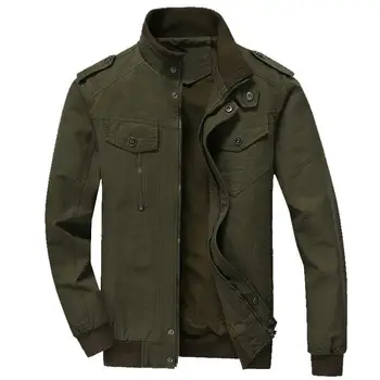 

2020 Spring Autumn Bomber Jackets Coats Men Cotton Casual Workout Military Jacket Men Military Jacket Bomber Mens High Fashion