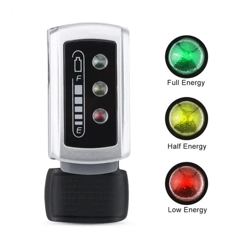 

36/48V Motorcycle E-Bike Bicycle E-Scooter Throttle Finger Two-Way Thumb With Battery Power And Switch ON-OFF Thumb Turn Handle
