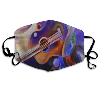 

Face Mask Abstract Owl Art Custom Personalized Cycling Half Face Earloop Nose Mask For Girls