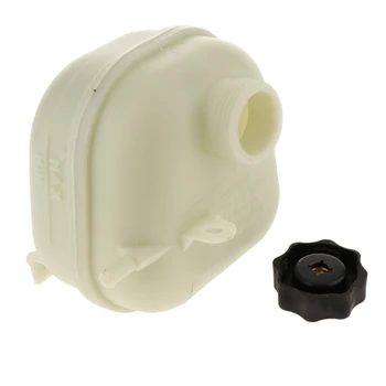 

Radiator Coolant Degas Reservoir Overflow Pressurized Plastic Tank + Cap Compatible with BMW Mini R52