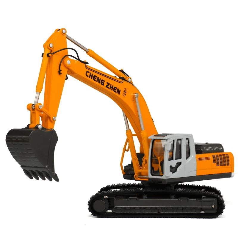 Caipo Alloy Engineering Freight Truck Excavator CHILDREN'S Toy Model Engineering Vehicle Model Car 88377 Boxed